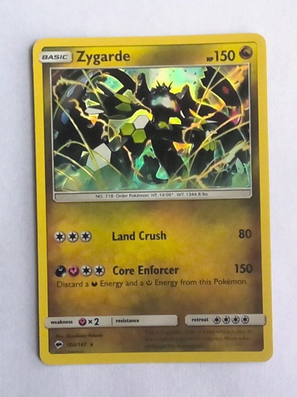 Zygarde 100/147 Holo